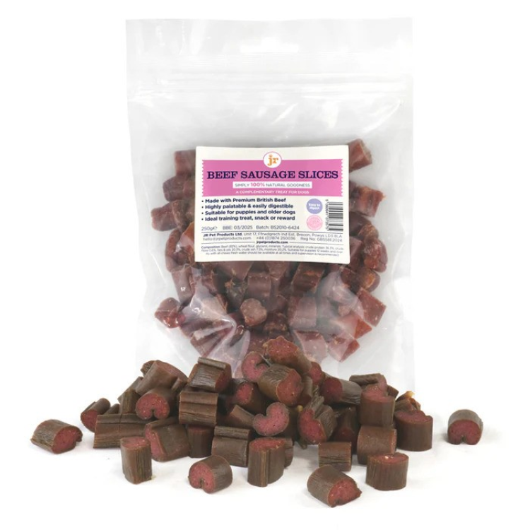 Jr British Sliced Beef Sausage 250g