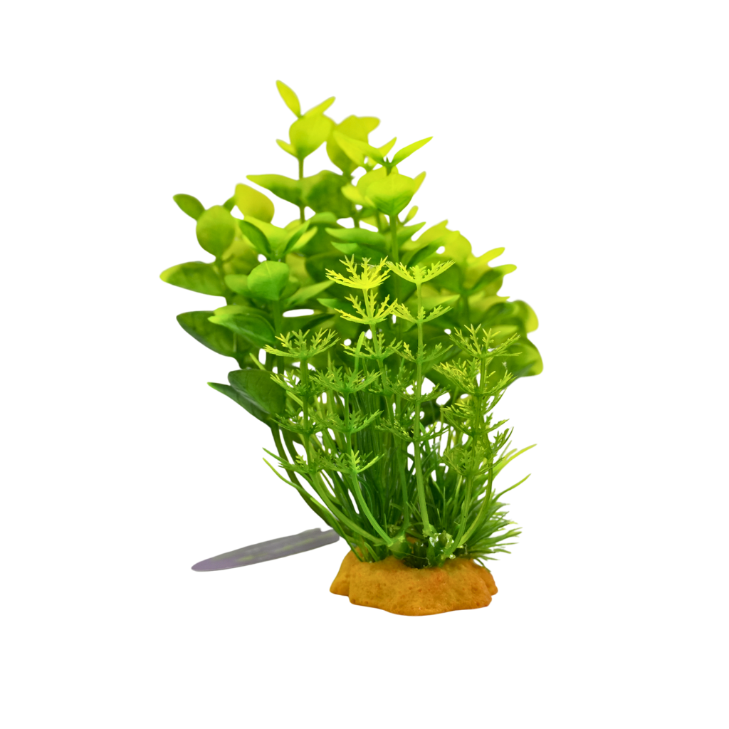Yusee Aquarium Decorations - Artificial Plant YS-70203-6 [Height:6"]