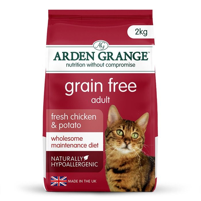 Arden Grange Grain Free Adult Fresh Chicken & Potato Dry Cat Food