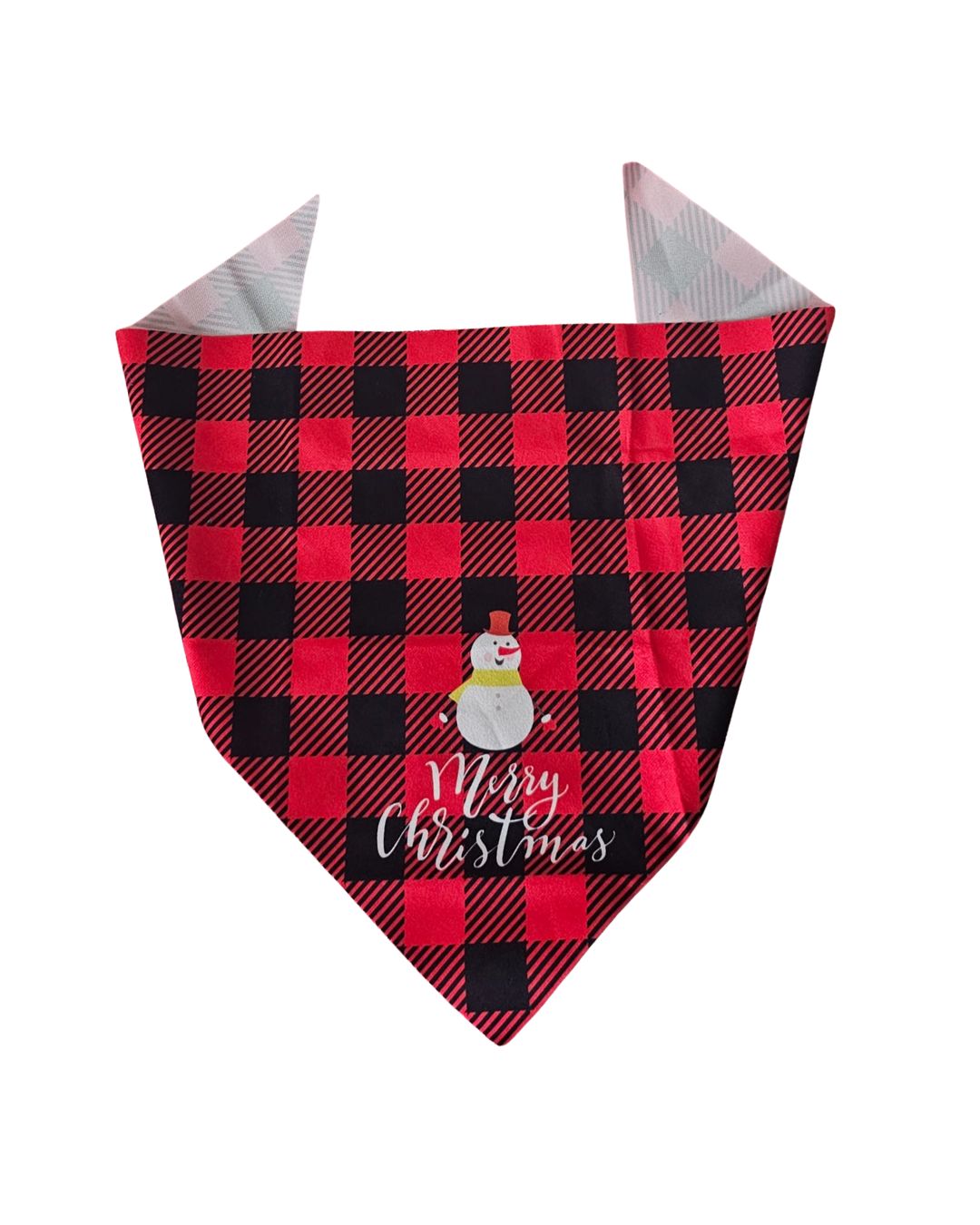 Christmas Checkered Bandana