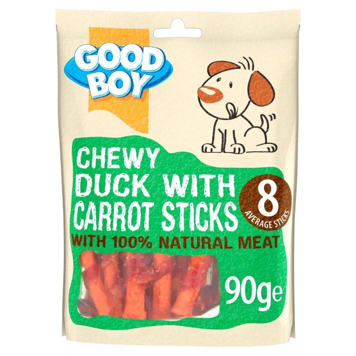 Good Boy Duck Carrot Stick 90G V3