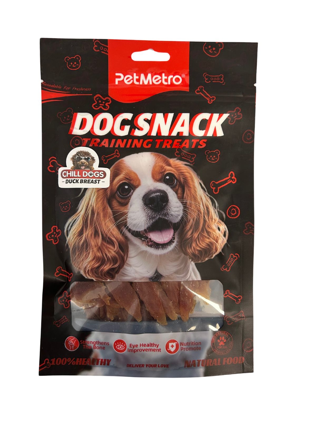 Chill Dog Treats Duck Breasts 85g