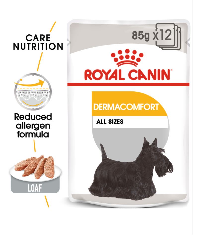 Canine Care Nutrition Dermacomfort (Wet Food - Pouches) 12 x 85 g