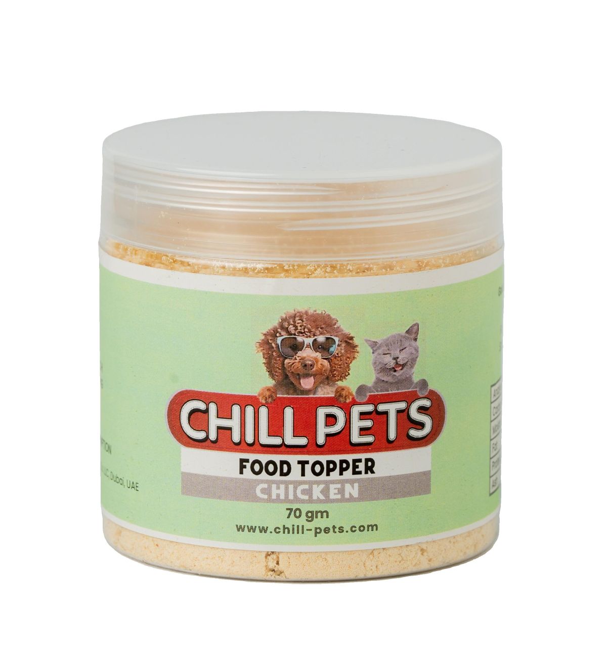Chill Pets Chicken Food Topper Jar 70gm