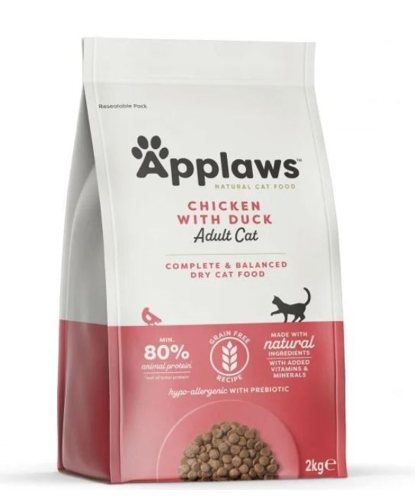 Applaws Chicken with Duck Adult Dry Cat Food 2KG