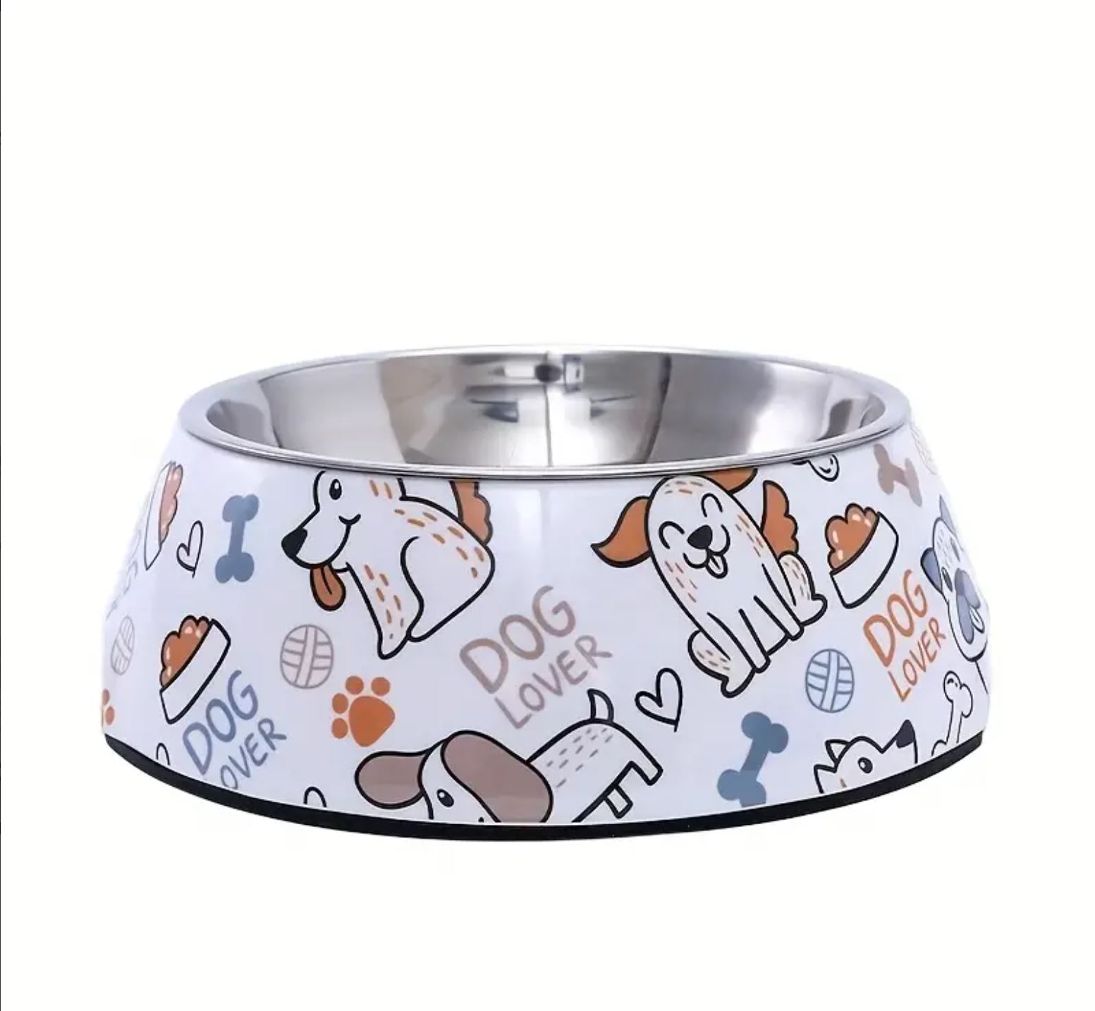 HOOPET Double-Layer Stainless Steel Pet Food Bowl