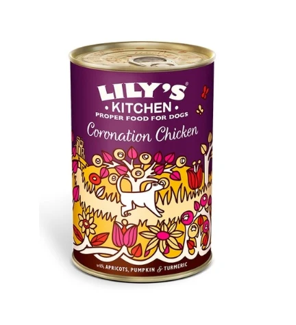 Lily's Kitchen Coronation Chicken Wet Dog Food 400G