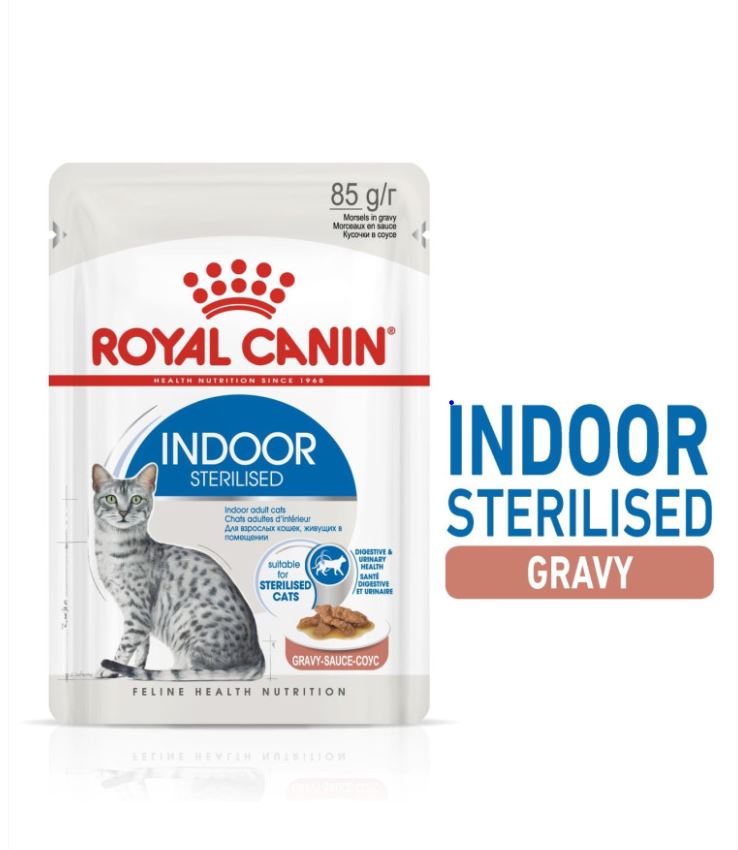 Feline Health Nutrition Indoor (Wet Food - Pouches) 12 x 85 g
