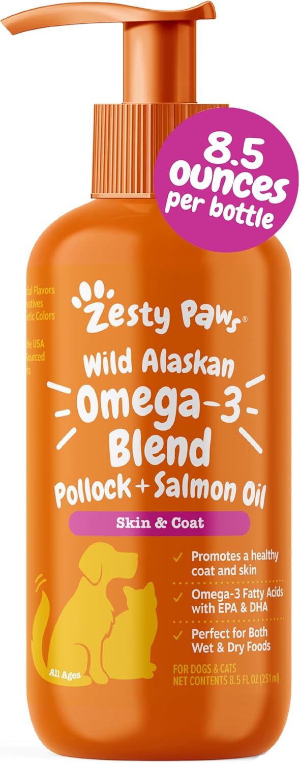 Wild Alaskan Salmon Oil Formula - For Dog & Cat - 8oz