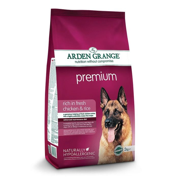 Arden Grange Premium Rich in Fresh Chicken & Rice Dry Dog Food 12kg