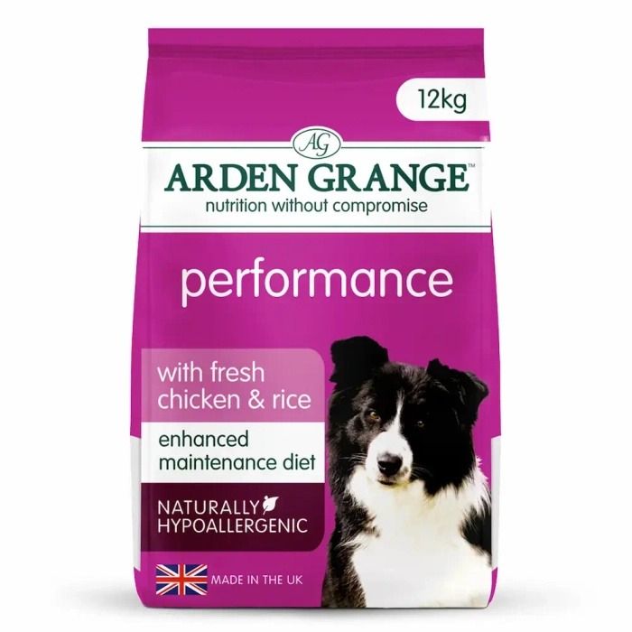 Arden Grange Performance with Fresh Chicken & Rice Dry D 12kgog Food