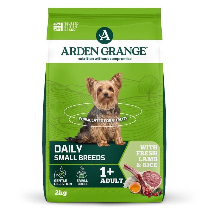 Arden Grange Daily Small Breeds Adult with Fresh Lamb & Rice Dry Dog Food