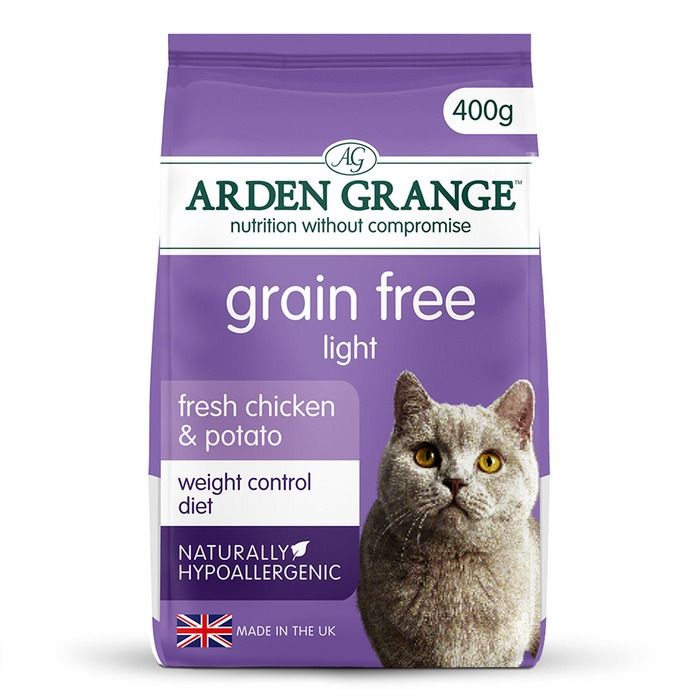 Arden Grange Grain Free Light Fresh Chicken & Potato Dry Cat Food
