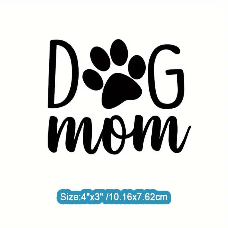 Dog Mom Vinyl Sticker