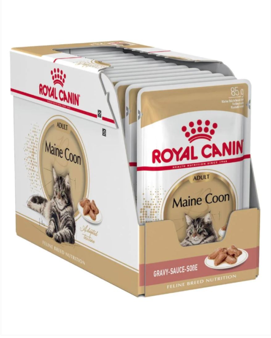 Feline Breed Nutrition Maine Coon (Wet Food - Pouches) 12 x 85 g