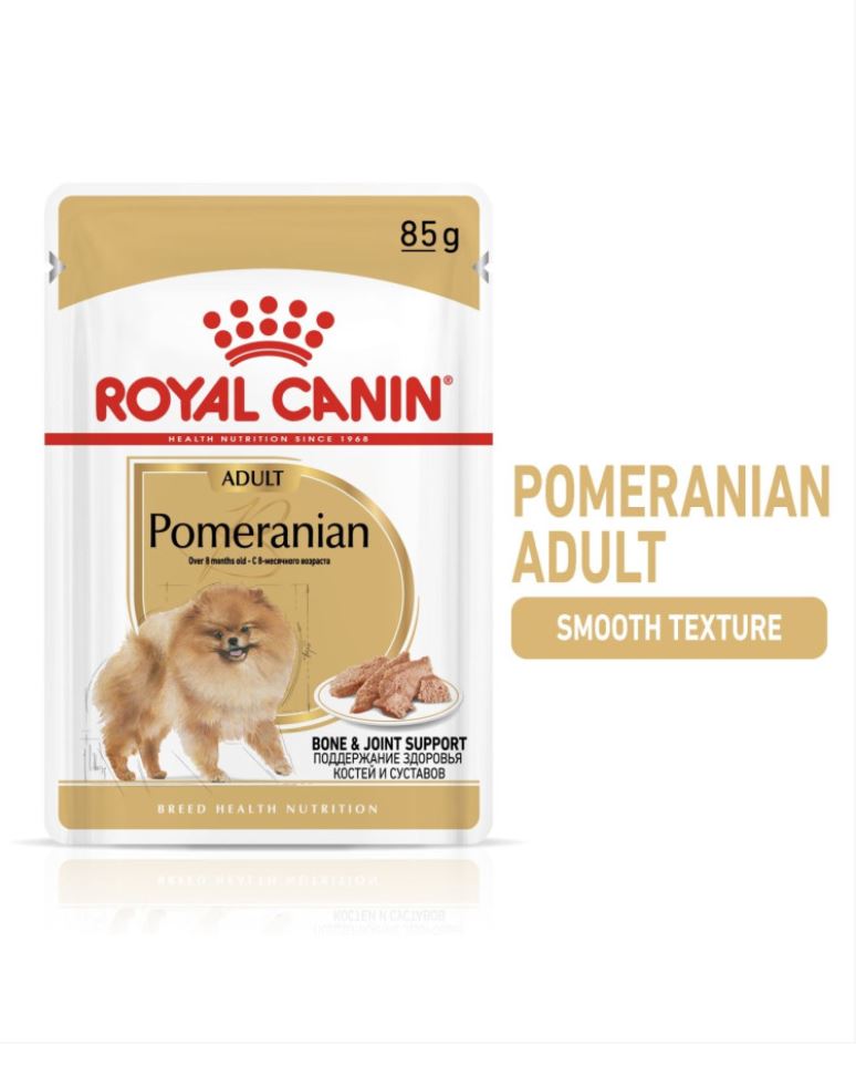 Breed Health Nutrition Pomeranian (Wet Food - Pouches) 12 x 85 g
