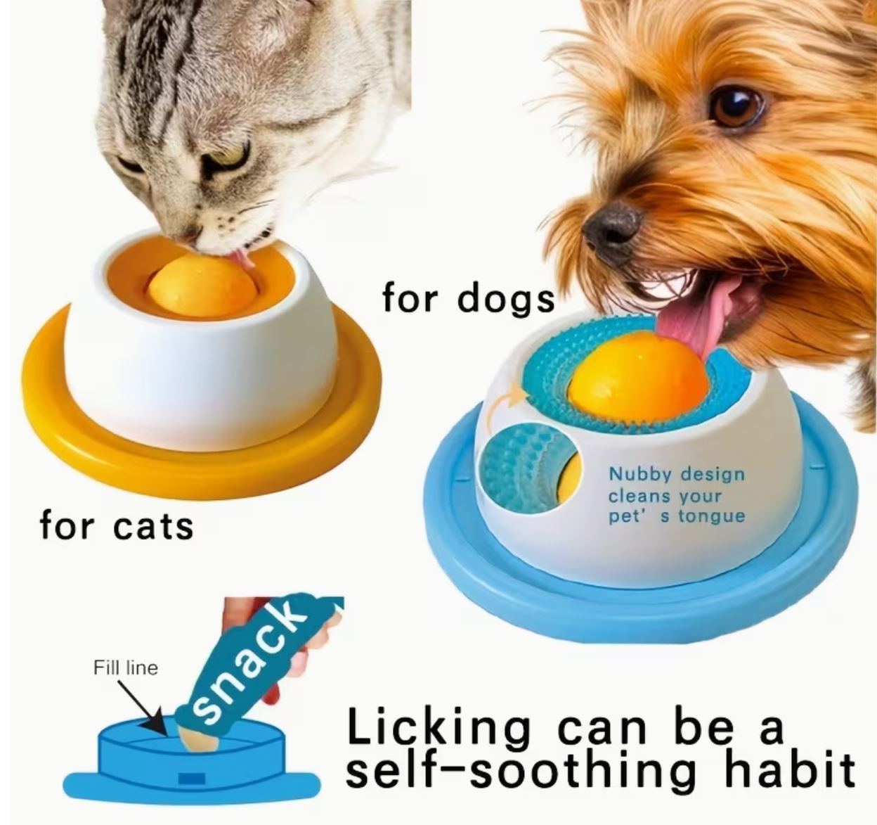 Rolling Ball Licking Toy