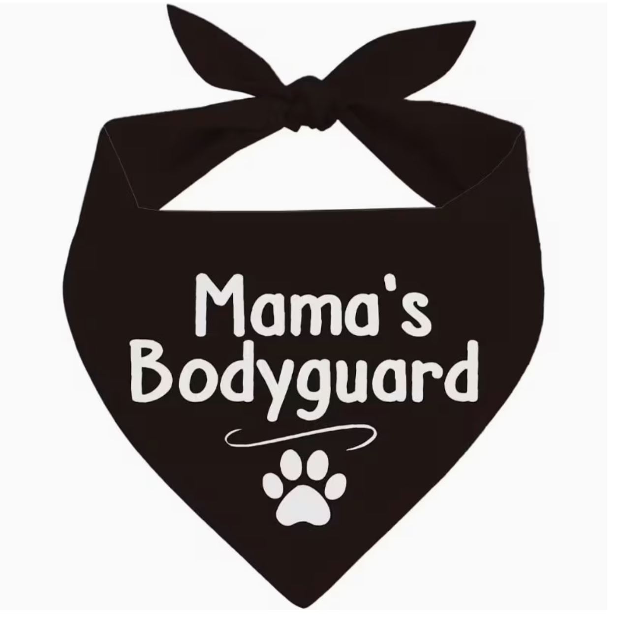 Mama'S Bodyguard Dog Bandana