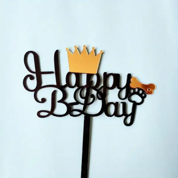 Happy Birthday Party Cake Toppers