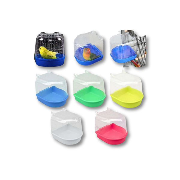 Birds Bath Box Shower 13*13*13.5 cm V2