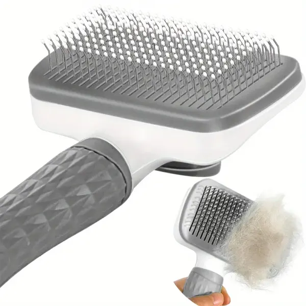 Grefay Easy-Clean Dog Slicker Brush