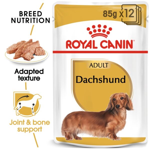 Royal Canin Dachshund Adult Wet Food 12 x 85g
