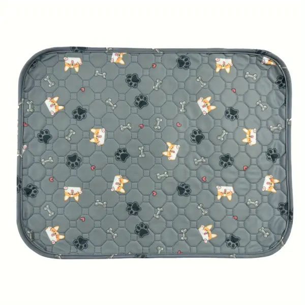Washable Dog Pee Pad Gray