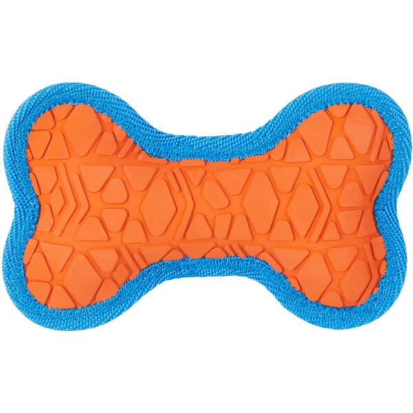 All Kind Tug & Fetch No Squeak Bone Toy Dog Toy