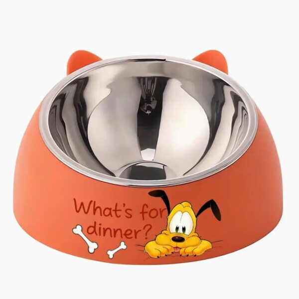 Pluto's Pet Bowl Orange