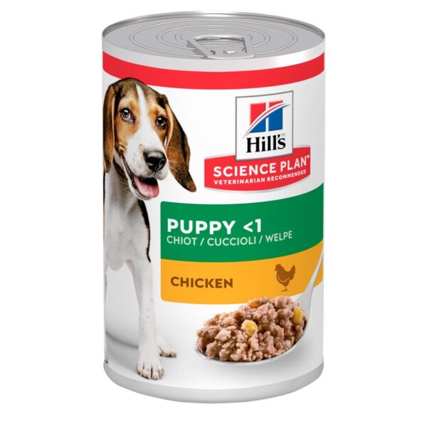 Hill’s Science Plan Puppy Food With Chicken (12x370g)