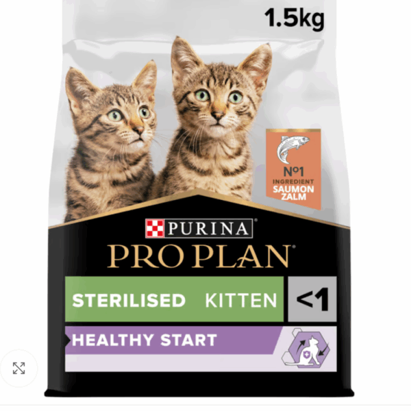 Pro Plan Sterilised Kitten Healthy Start Cat Dry Food 1.5kg